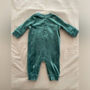 hanna andersson velour romper